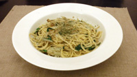 ポテトペペロンチーノパスタ